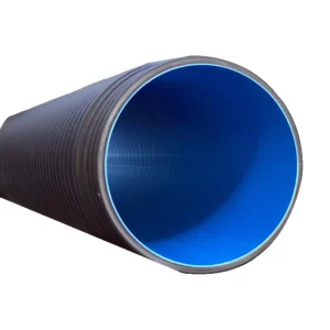 Factory Price 50mm 6 20 inch Double Wall Plastic HDPE Corrugated Drainage Pipe Underground Water Management