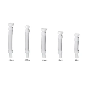 Factory Price Bathroom Accessories PVC Flexible Drain Water Pipe