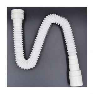Factory Price Bathroom Accessories PVC Flexible Waste Drain Pipe