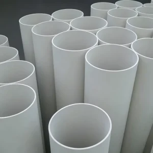 Factory Price Durable Easy Installation Anti Sediment Farm Waste Water White UPVC Pipes for Field Drainage System