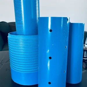 Factory Price Flexible Durable PVC Casing and Screen Pipes for Water Well Drilling with Thread DN50mm-315mm