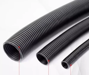 Factory Price PA Bellows Tube PVC Corrugated Hose and Corrugation Pipe Plastic Flexible Nylon Tube Natural Material