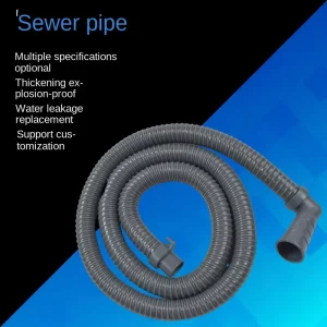 Factory Reputation Brand Model 01 DIN Standard Universal Elbow PVC Drain Pipe Extension Hose Hook Washing Machine 1/2