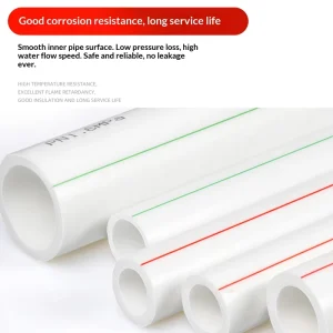Factory Stock Supply Hot and Cold PPR Pipe Drinking Water Tap Water Home Decoration Underfloor Heating Engineering PP