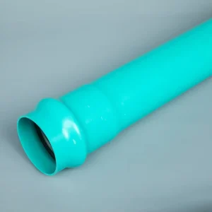 Factory Supply 10inch 8inch 6inch Green PVC Gravity Drain Pipe PVC Portable Water Pipe