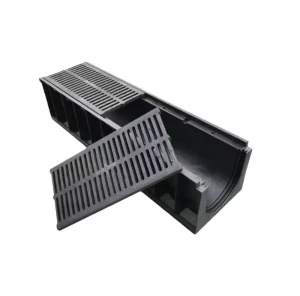 Factory Supply Lightweight HDPE Eco Friendly Durable Rainwater Collector Drain Trench U shape Ditch