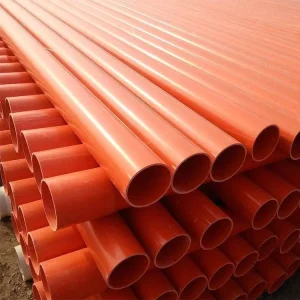 Factory Supply Orange Color CPVC Conduit Pipe