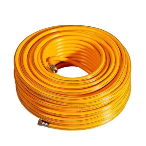 Factory Supply Transparent Braided Plastic Fiber Hose Pipe PVC Fiber Reinforced Air Pneumatic Hose
