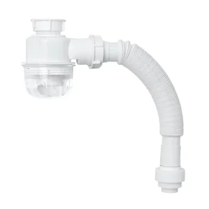 Factory Wash Basin Drain Wast Pipe with Gourd Easy Install and Anti Odor Design Drain Pipe