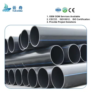 HDPE Dredging Pipe Non Clogging Smooth HDPE Drainage Pipes For Green Building Project