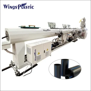 Fast Speed Plastic Pipe Tube Extrusion Line HDPE PPR PP PVC PE Pipe Machine