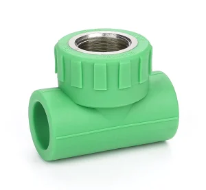 Female Threaded Tee PPR Pipe Fitting Equal Tee Reducing Tee Plastic Plumbing PPR Fittings