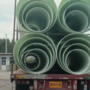 Fiberglass FRP Pipe Fiberglass Reinforced Pipe FRP Pipe Specification Supplier Factory Direct