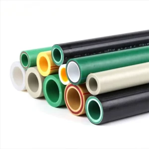 Fiberglass Reinforced PPR Plastic Composite Pipe Eco Friendly & Corrosion Resistant Pn20 25 50 Year Lifespan for Plumbing