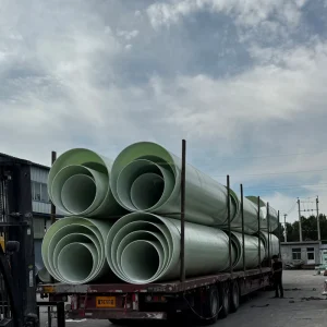 Fiberglass Reinforced Pipe GRP Pipe Price FRP Pipe Specification Supplier for Chemical Fluid Systems