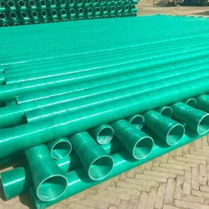 Fiberglass-reinforced Plastic FRP Pipe High Pressure Ventilation Drainage Sand-filled Cable Protection Conduit Anti-static