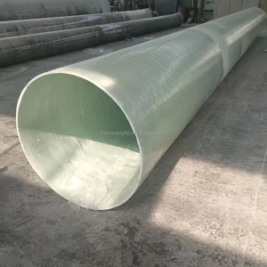 Filament Winding Fiberglass Pipe with Smooth Surface DN25mm for Municipal Sewerage Systems Underground Drainage Factory Direct