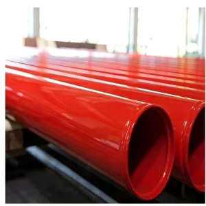 Fire Protection Plastic Coated Steel Pipe Corrosion Resistant for Sprinkler Systems