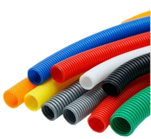 Fire Retardant Flexible Conduit PVC Electrical Wire Flexible Corrugated Cable Protection Pipes