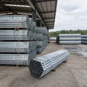 Fire Sprinkler Galvanized Pipe ASTM A53 Grade B Zinc Coated Fluid Conduit Seamless Circular Tube 5000T Ready Stock