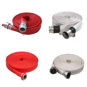Firefighting System PVC Hose Reel Custom Fire Fighting System 2*20M 1.5*30M Fire Hose with Coupling OEM