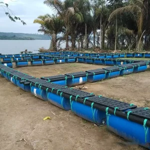 Fish Cage Plastic Pontoon Floating Aquaculture for Fishing