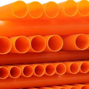 Flame Retardant CPVC Flexible High Temperature Power Pipe for Buried High Voltage Cable Protection System