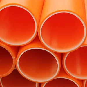 Flame Retardant CPVC Flexible Power Pipe for Underground High Voltage Cable Conduit Protection