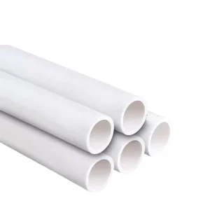 Flame Retardant Electrical Conduit High Strength PVC Plastic Pipes 40mm 32mm 50mm Overhead Cable Protection Durable Long Lasting