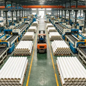 Flame Retardant PVC Irrigation Pipe Flexible or Rigid Plastic Tubing for Cable Wiring Management