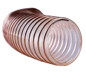 Flame Retardant Polyurethane Hose Reinforced Flexible PU Dust Ventilation Pipe