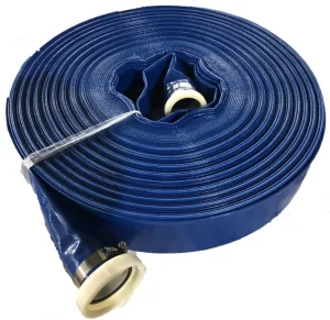 Flat Hose 2 Inch PVC Water Pipes for Agriculture With ABS Type Coupling