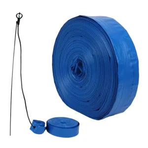 Flexible 2.5 Inch 3 Inch Prepunched Lay Flat Hose Sprinkler Nozzle PE Plastic Pipe for Irrigation