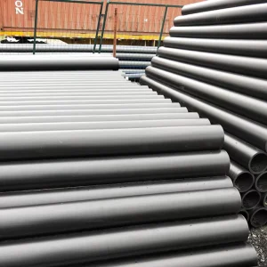 Flexible 500mm HDPE Plastic Pipe Custom Spec Mine Water Discharge