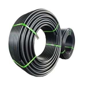 Flexible Black HDPE Irrigation Pipe Heavy Duty Polyethylene Water Tubing Suitable for Orchard and Golf Course
