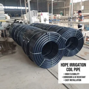 Flexible Corrosion Resistant HDPE Plastic Pipe for Irrigation and Municipal Engineering