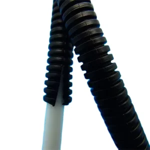 Flexible Corrugated Cable Conduit Pipe PE PP PA Wire Protection Tube Resistant Electrical Cable Management Corrugated Hose