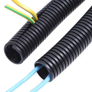 Flexible Corrugated Conduit PA PP PE Electrical Wire Protection Hose Plastic Cable Corrugated Tubing for Cable Management