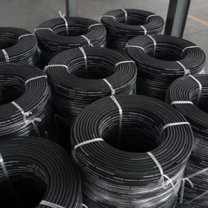 Flexible DIN EN 853 1SN Hydraulic Rubber Hose SAE 100 R1 1/4″ 1/2″ 3/4″ 160 Bar High Pressure Steel Wire Braided Tubing