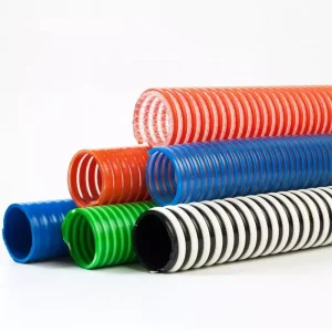 Flexible Discharge Conduit PVC Suction Hose 1 2 3 4 5 6 7 8 Inch Plastic Corrugated Hose 150mm Diameter Flexible Plastic Pipe