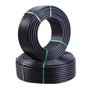 Flexible Durable 100m 200m 300m Length LDPE Round Pipe PN10 PN16 Black Water Supply Garden Use Tube