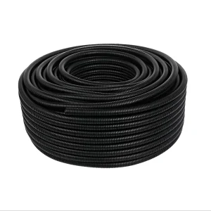 Flexible Electrical Conduit Pipe Plastic Bellows PP PE PA PVC Cable Wire Protective Sleeve Hose with Waterproof Flame Retardant