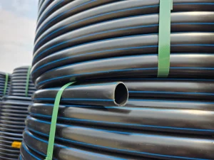 Flexible HDPE Gas Pipe PE100 RC For Trenchless Gas Line Installation SDR11