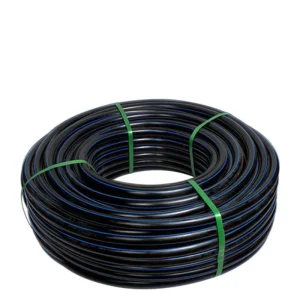 Flexible HDPE Water Pipe 100m Roll Black Plastic PE Pipe for Agricultural Irrigation Domestic Water Delivery