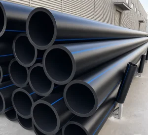 Flexible High Pressure HDPE PE100 SDR17 Natural Gas Pipes Eco Friendly Anti-Corrosion Non-Toxic Various Diameters