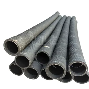 Flexible Large Bore Water Drainage Rubber Steel Wire Hose Flange Anti-Wear Flexible Rubber Hose Pipe