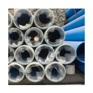Flexible Non toxic Borehole Flush Thread End PVC UPVC Deep Well Casing and Screen Pipe 110mm Plastic Pipe