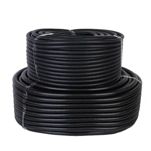 Flexible PE Corrugated Pipe Electrical Wire Conduit Plastic Cable Protection Tube