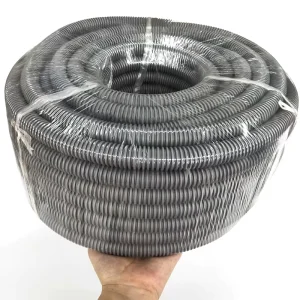 Flexible PVC Corrugated Tube Plastic Wire Protection Pipe Made PP Material ISO9001 Certified 5-80MM