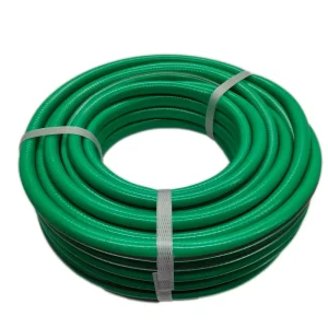 Flexible PVC Garden Hose with Colorful Lines Light in Weight Green Garden Hose